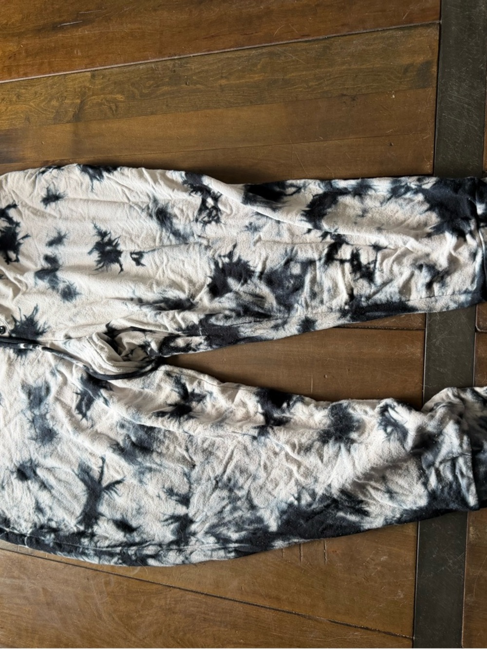 torrid Black & White Tie-Dye Sleep Joggers